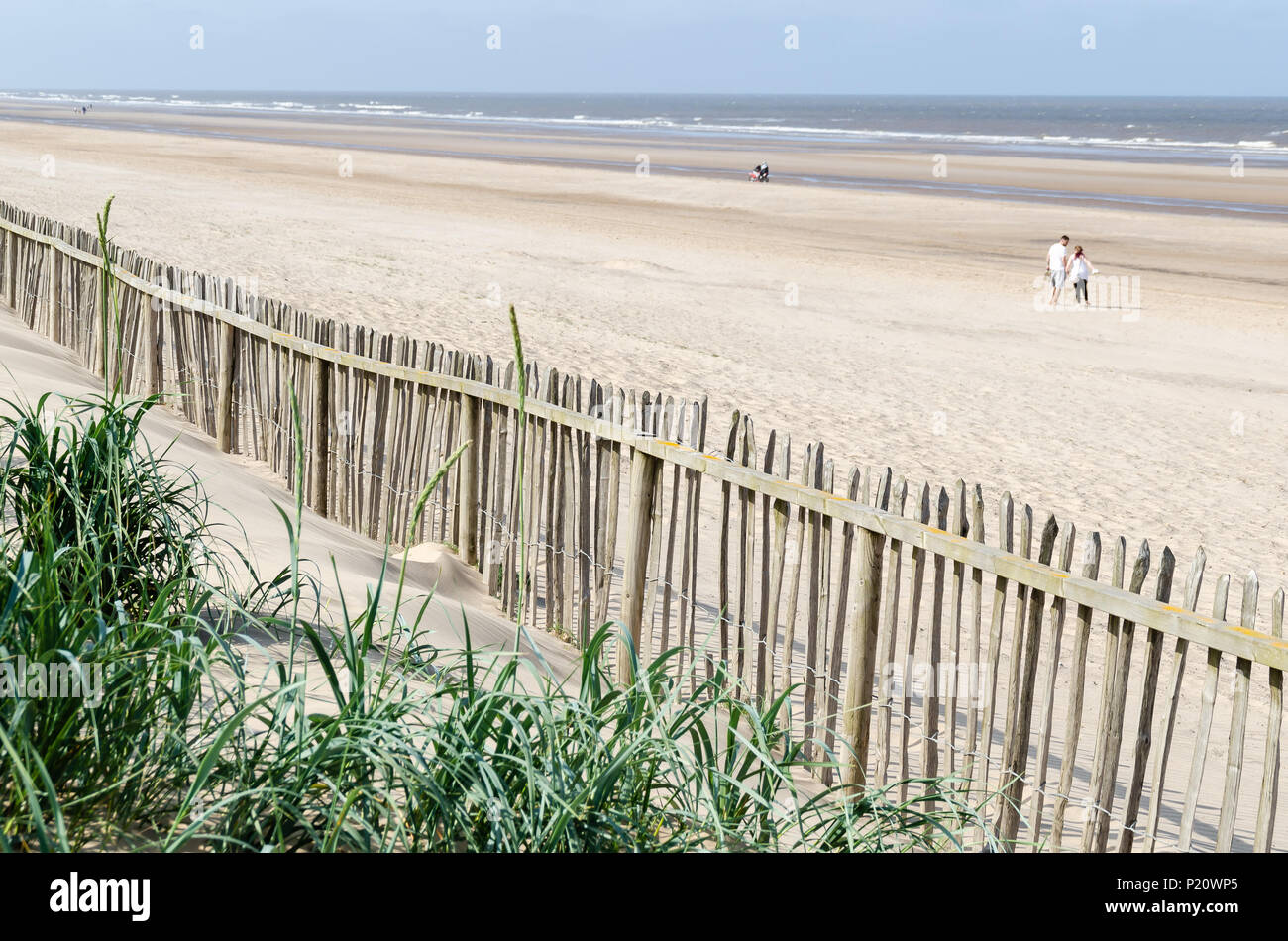 Mablethorpe Strand Stockfoto