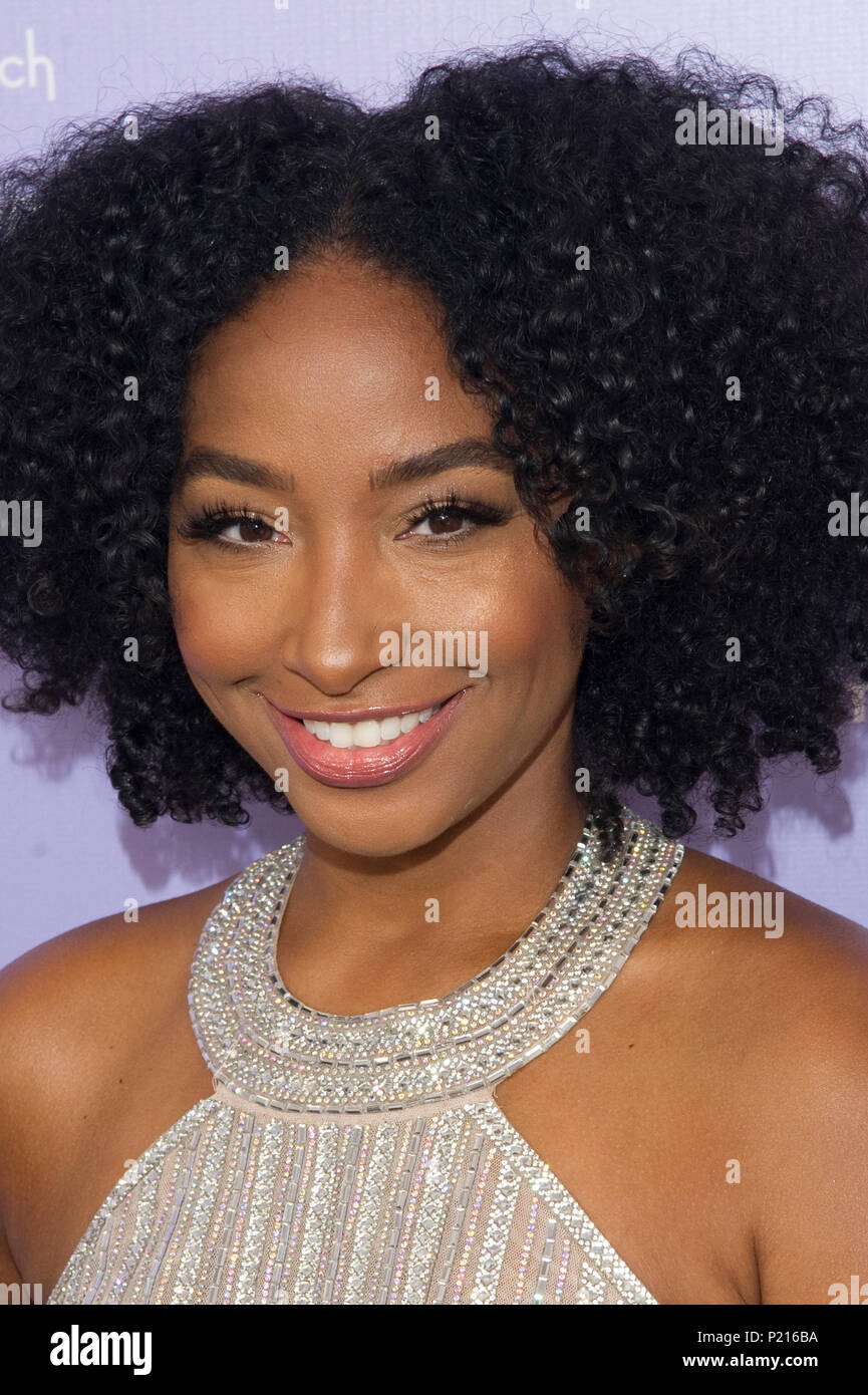 NEW YORK, NY - 12. Juni: Duft Einflussnehmer Tiff Benson besucht 2018 Fragrance Foundation Awards in der Alice Tully Hall im Lincoln Center am 12. Juni 2018 in New York City. Credit: Ron Adar/Alamy leben Nachrichten Stockfoto