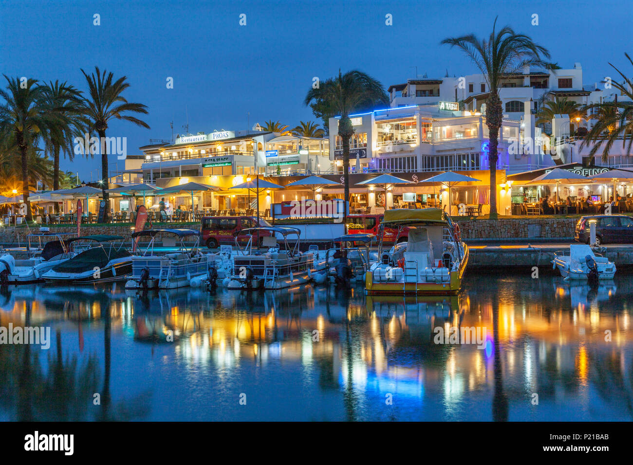 Cala d'Or Marina, Mallorca, Spanien, Europa Stockfoto
