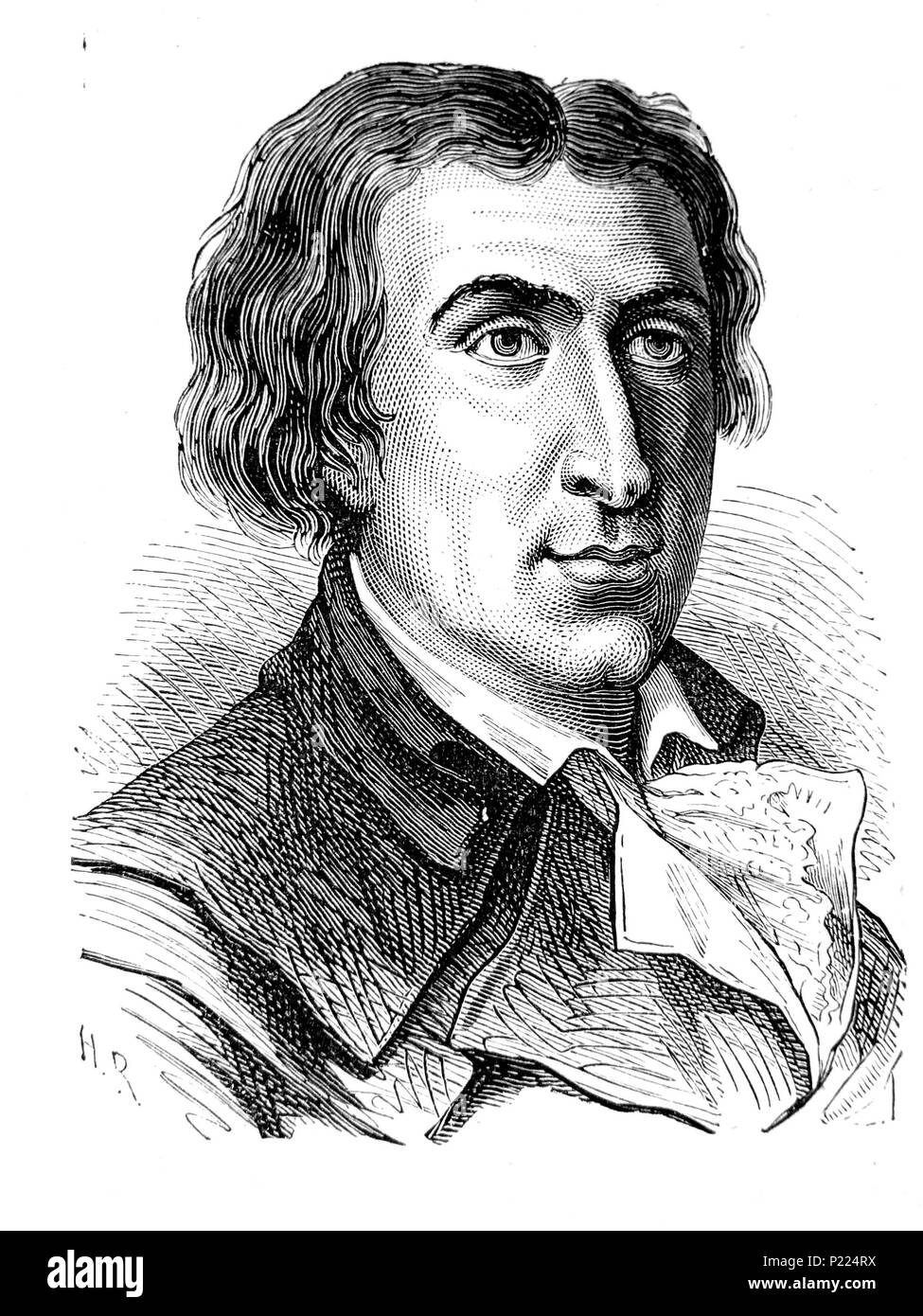 . Brissot 8 AduC045 Brissot (J.P., 1754-1793) Stockfoto