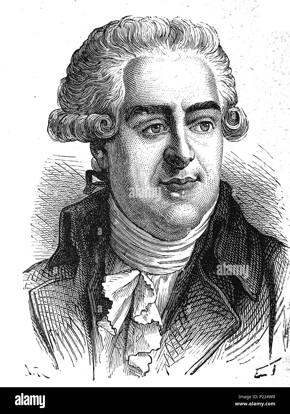 . Paoli 8 AduC066 Paoli (S., 1726-1807) Stockfoto