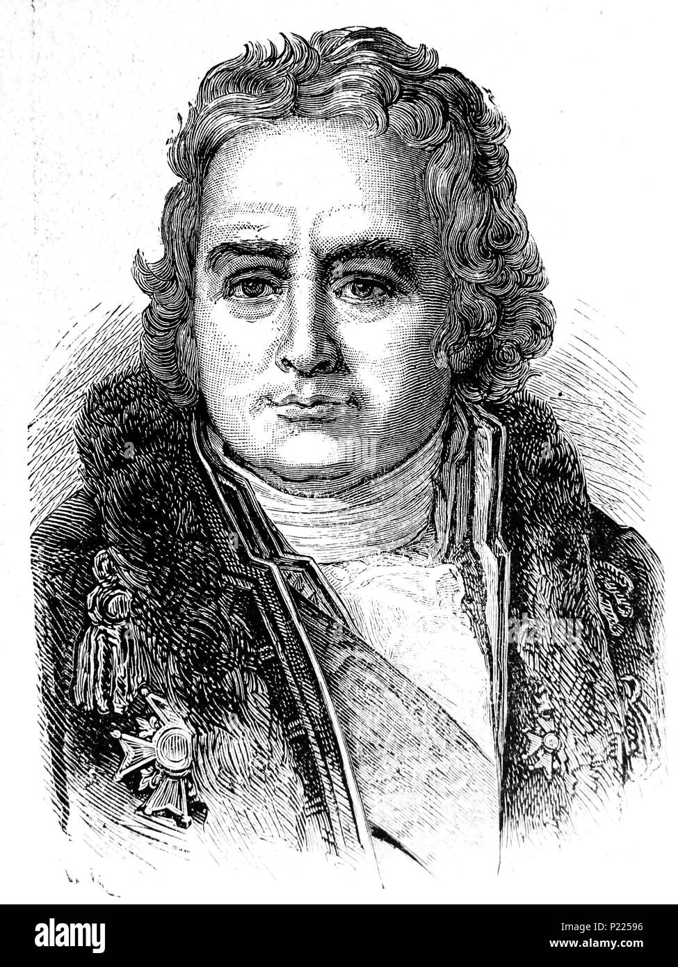 . Chaptal 9 AduC267 Chaptal (J.A., comte de Chanteloup, 1756-1832) Stockfoto