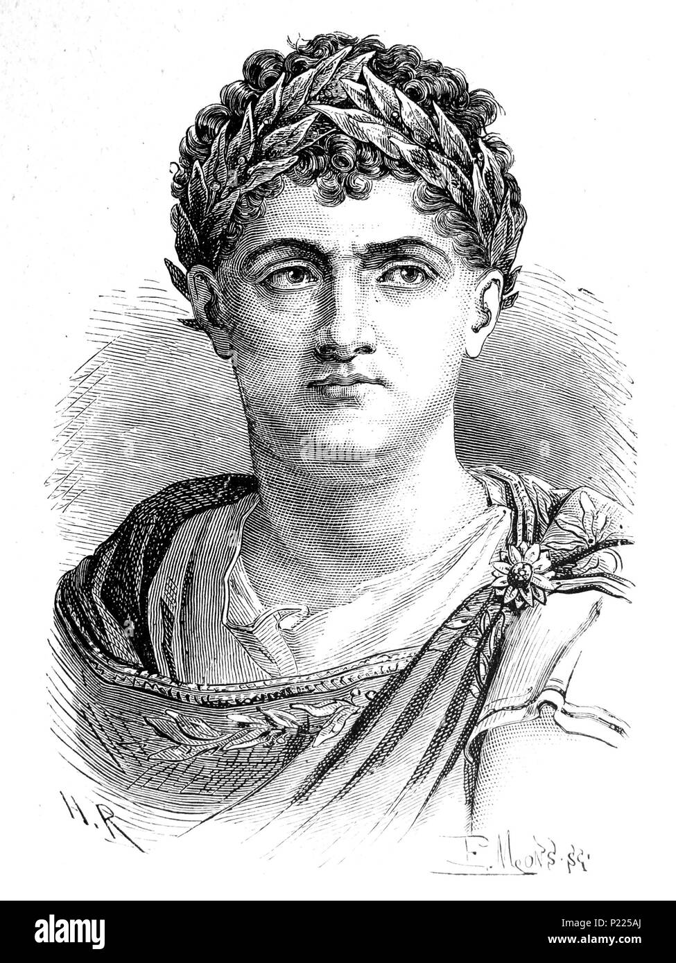 9 AduC294 Talma (François-Joseph, 1763-1826) Stockfoto