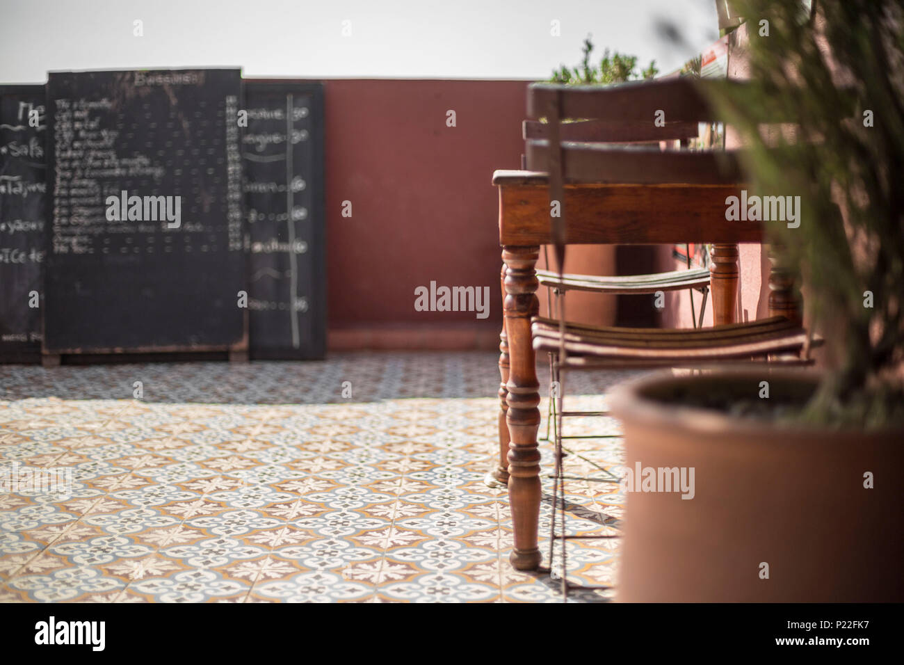 Marokko, Marrakesch, Maison de la Photographie Stockfoto