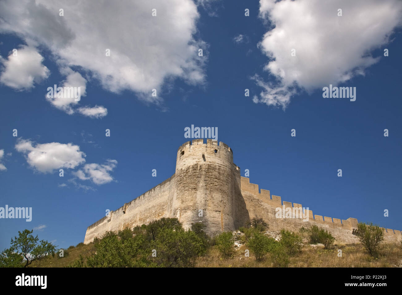 Fort Saint Andre in Villeneuve-lès-Avignon, Provence, Languedoc-Roussillon, Frankreich, Stockfoto