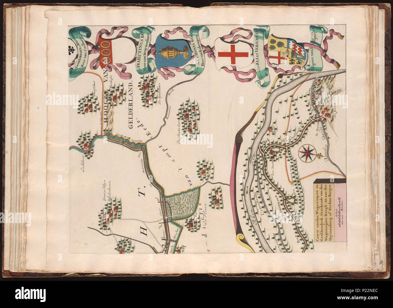 UBAKZL 12A 1 030, 8/19/11, 1:36 PM, 8C, 7992 x 10656 (0+0), 100 %% %%, JUNI 2011 PPRO, 1/160 s, R 47,8, G 17.7, B 15.3 187 Karte - Sondersammlungen Universität Amsterdam - OTM - HB-KZL I2A1 (30) Stockfoto