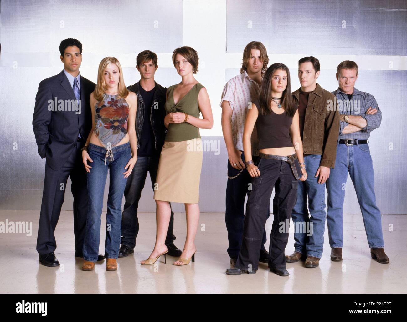 Original Film Titel: ROSWELL - TV. Englischer Titel: Roswell. Regisseur: Patrick R. NORRIS. Jahr: 1999. Stars: Katherine Heigl; JASON BEHR; William Sadler; MAJANDRA DELFINO; Shiri Appleby; BRENDAN FEHR; ADAM RODRIGUEZ; NICK WECHSLER. Quelle: 20th Century Fox/Album Stockfoto