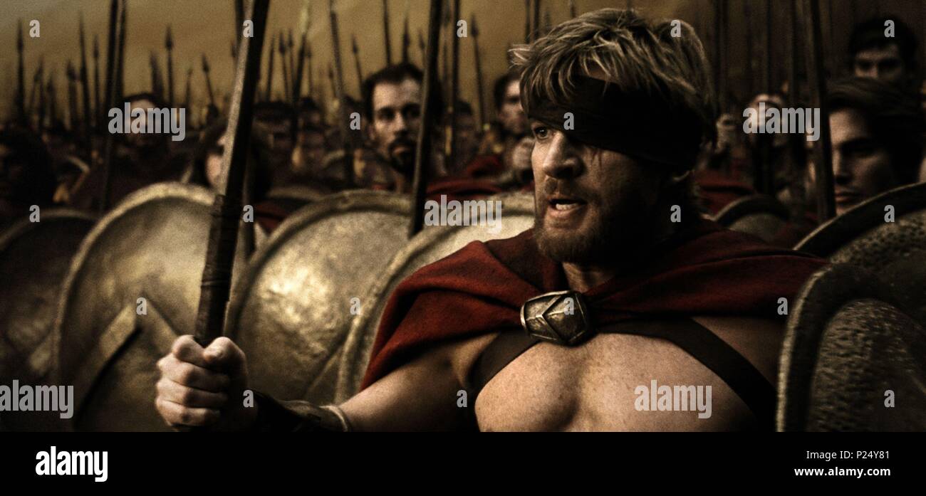 Original Filmtitel: EIN. Englischer Titel: EIN. Regisseur: Zack Snyder. Jahr: 2006. Stars: DAVID WENHAM. Quelle: WARNER BROS. Bilder / Album Stockfoto