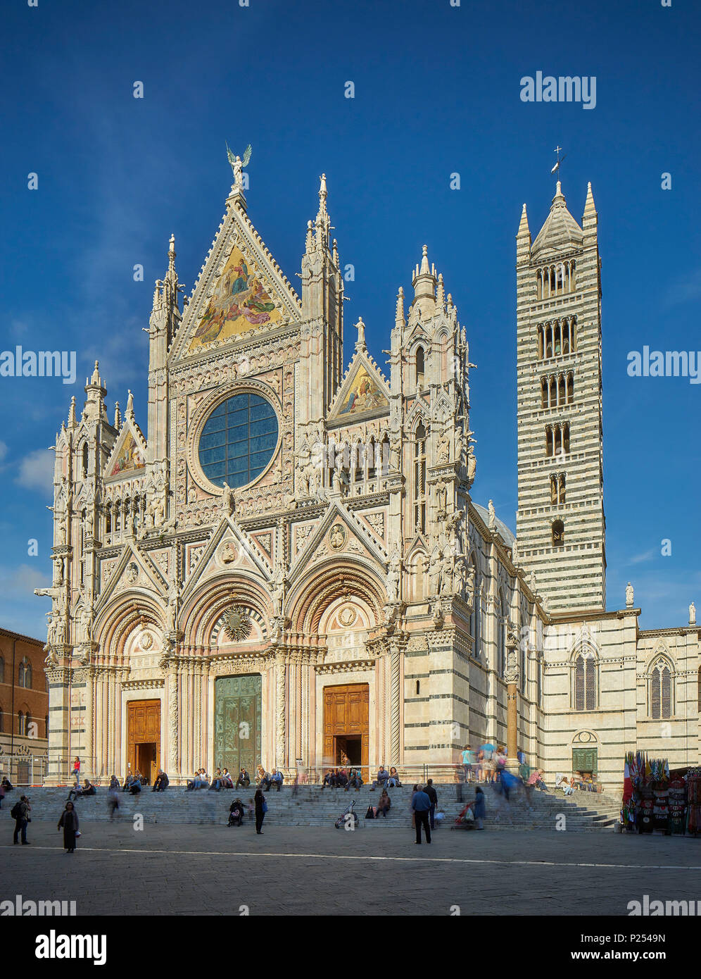 Dom von Siena, Siena, Toskana, Italien Stockfoto