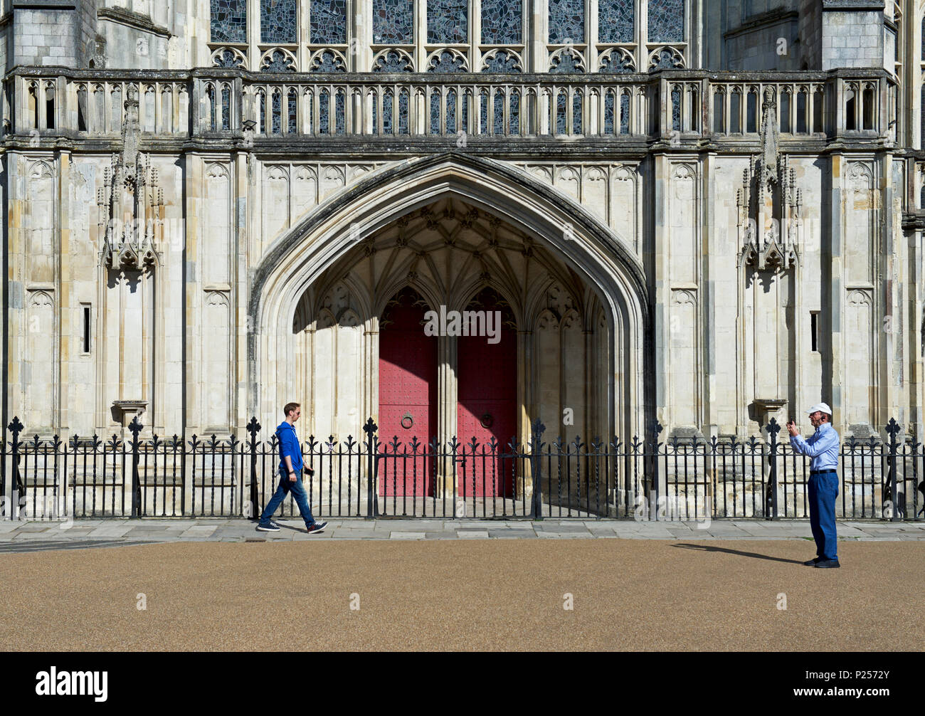 Kathedrale von Winchester, Hampshire, England UK Stockfoto