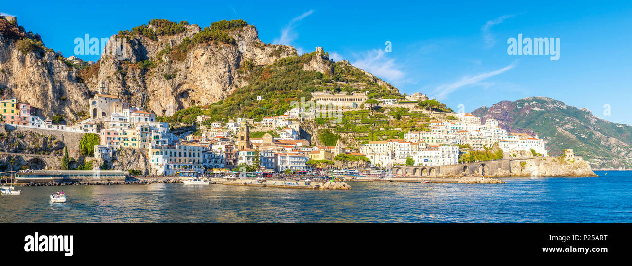 Amalfi, Küste von Amalfi, Salerno, Kampanien, Italien Stockfoto