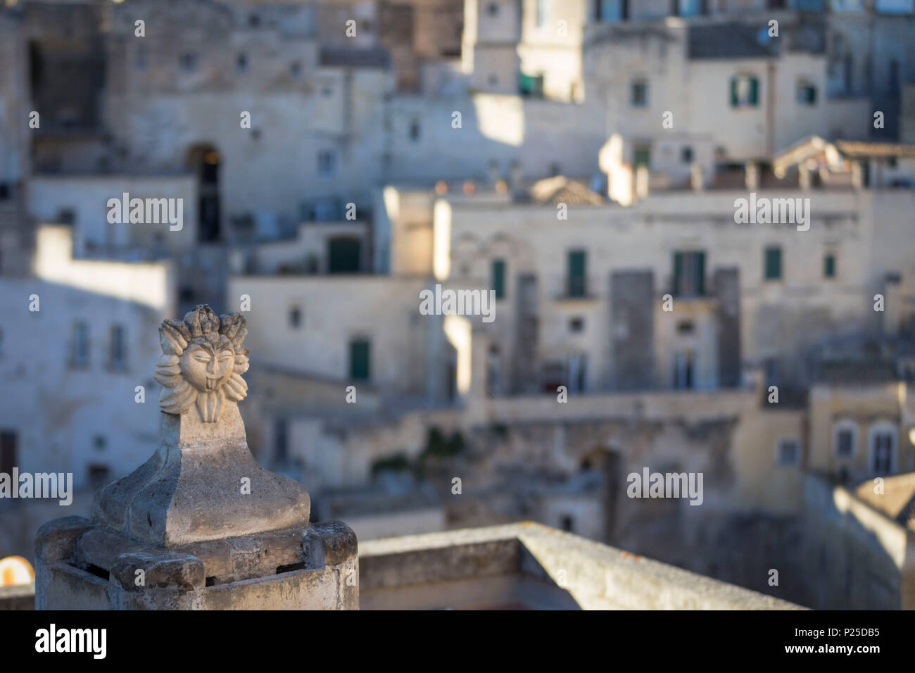 Verkürzung von Sassi, Matera, Basilikata, Italien Stockfoto