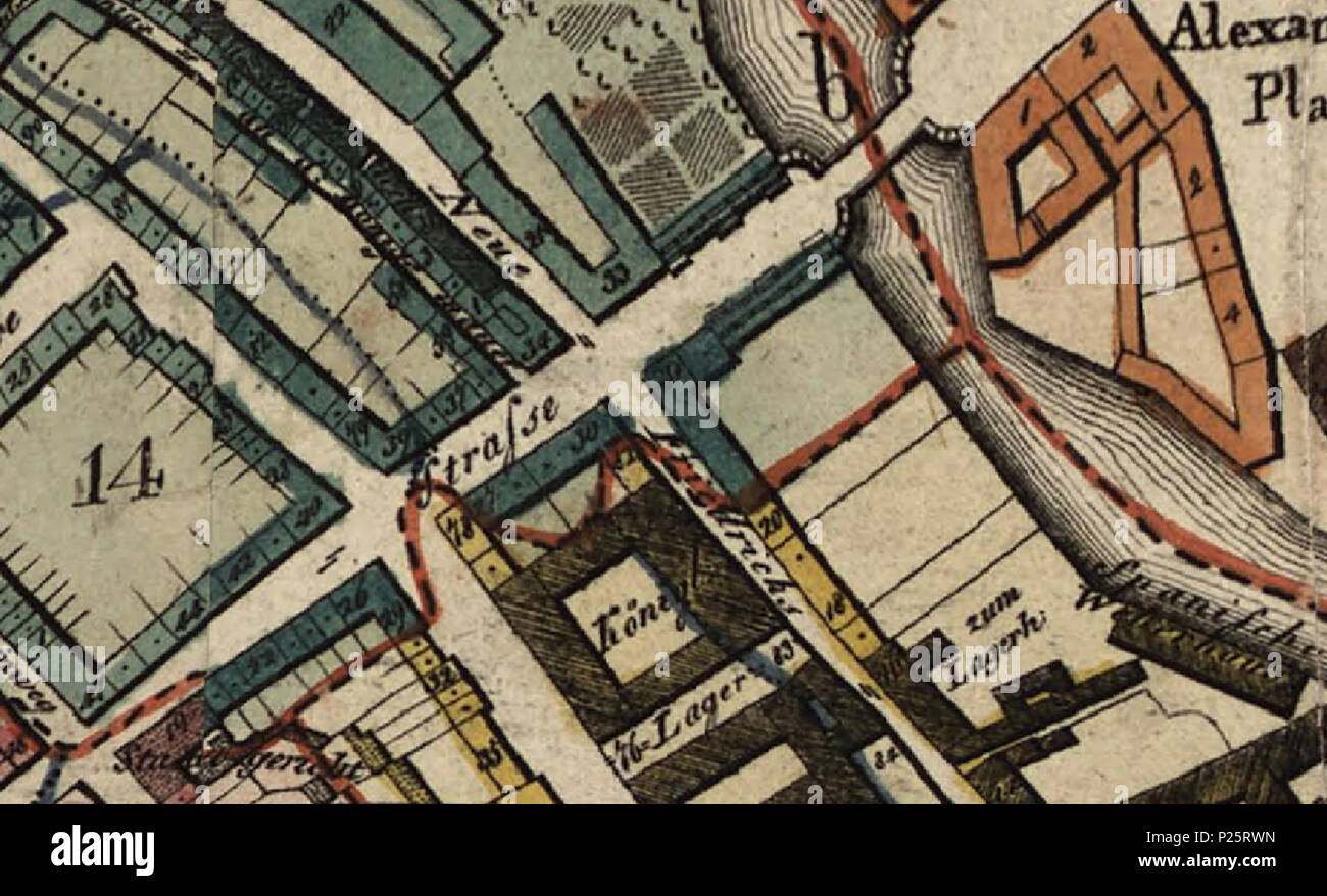 . English: 1811 Gebäude der Königsstraße 19-26, 39-47, Bezirk 14 - Hohe Steinweg, Königsstraße 27-38 Bezirk 15 Königsbrücken (15-30, 34-56 bis Ca. 1659: Am Oderberger), Grundriss von Berlin, mit Stadtbezirke/von neuem aufgenommen und mit Genehmigung der Königl. Academie, Christian hg. von J. C. Selter. Gestochen von C. Mare, 1811. 1811. Diese Datei fehlt, Informationen zum Autor. 1811 Veranstaltungen der Königsstraße 19-26, 39-47, Bezirk 14 - Hohe Steinweg, Königsstraße 27-38 Bezirk 15 Königsbrücken (15-30, 34-56 bis Ca. 1659: Am Oderberger) 1 1811. Koenigsstrasse 19 32.3068 Stockfoto