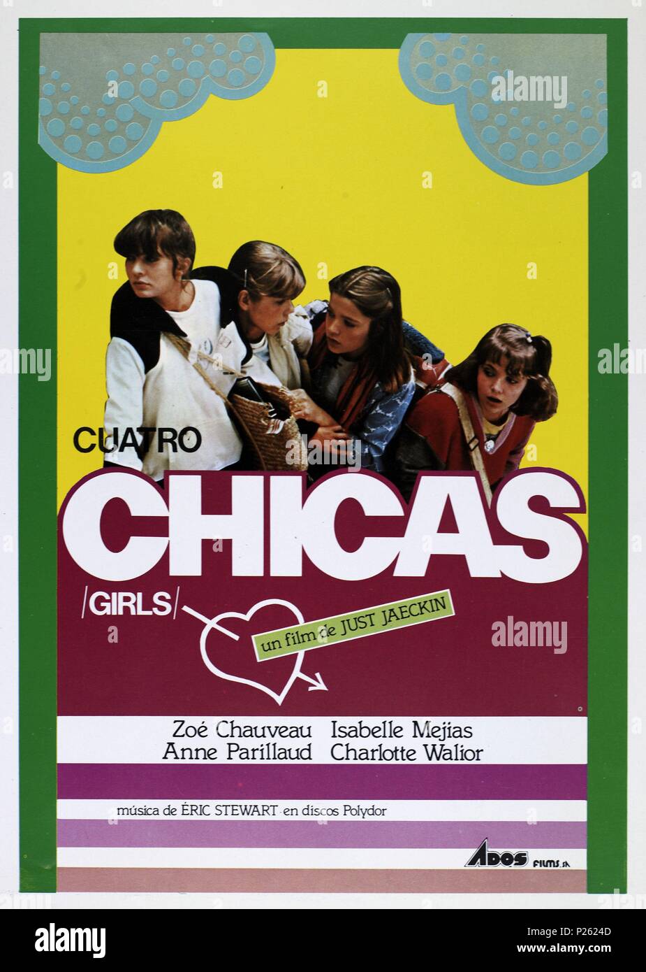 Original Film Titel: Mädchen. Englischer Titel: Mädchen. Regisseur: JUST JAECKIN. Jahr: 1980. Quelle: FFF-französische Filme/LES FILMS CANEURAM/TV 13 FILMPRODUKTION/Album Stockfoto