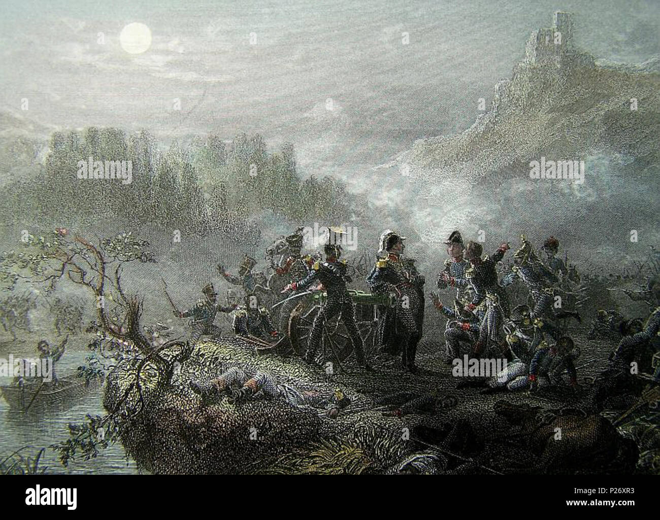 . Englisch Marschall Mortier in der Schlacht von Durenstein im Jahre