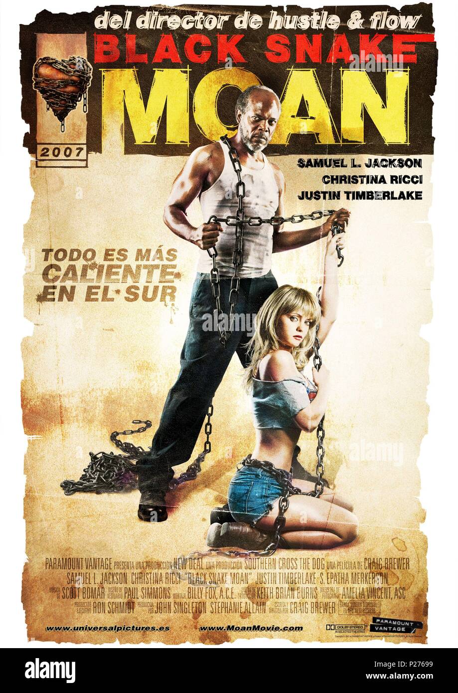 Original Film Titel: Black Snake Moan. Englischer Titel: Black Snake Moan. Regisseur: Craig Brewer. Jahr: 2006. Quelle: Paramount Classics/Album Stockfoto