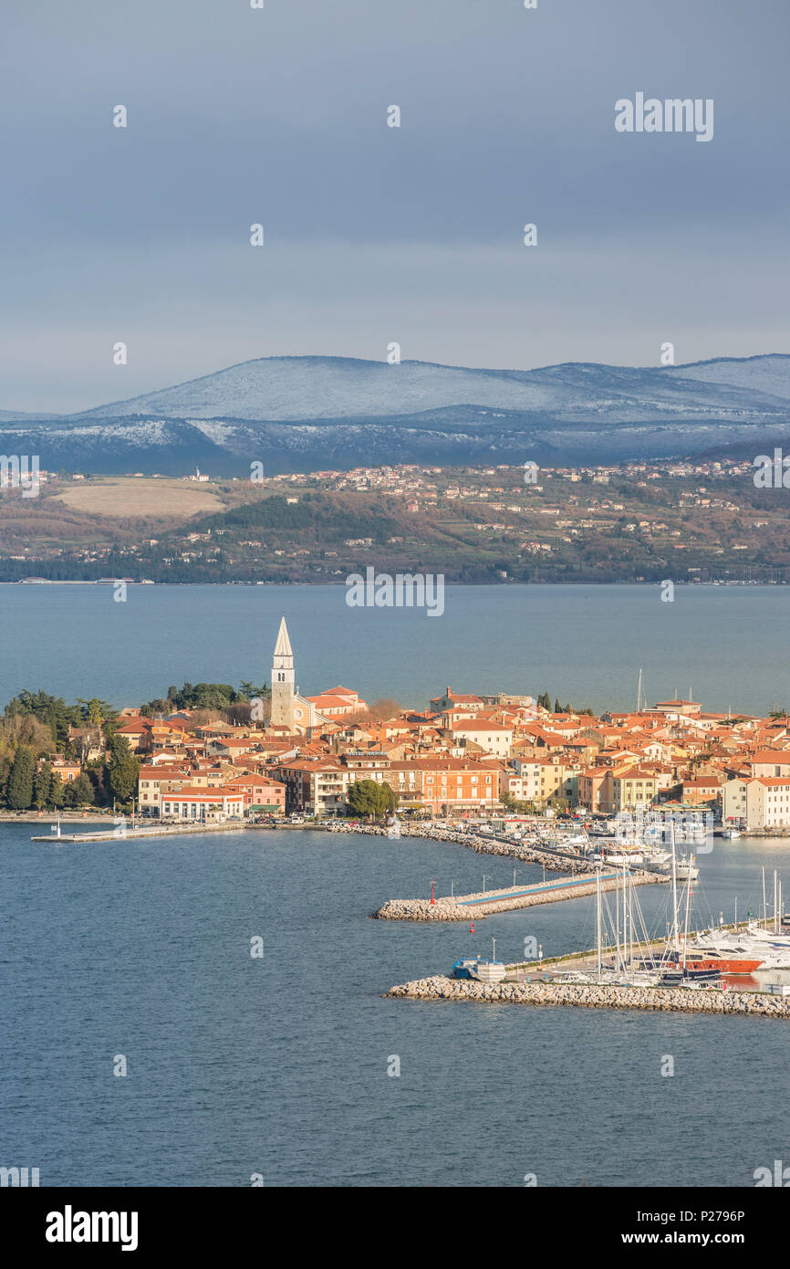 Alte Fischerstadt Izola, Halbinsel Istrien, südwestliche Slowenien, Europa Stockfoto