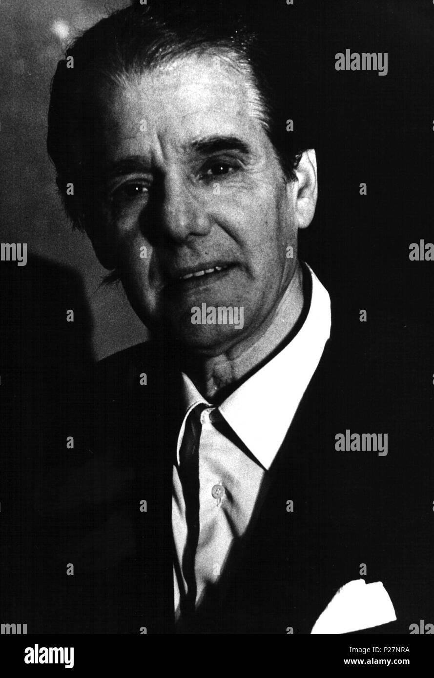 Chano Lobato (Juan Miguel Ramirez Saudi Sarabia) en el Teatro Manuel de Falla. Cádiz. 1993. Stockfoto