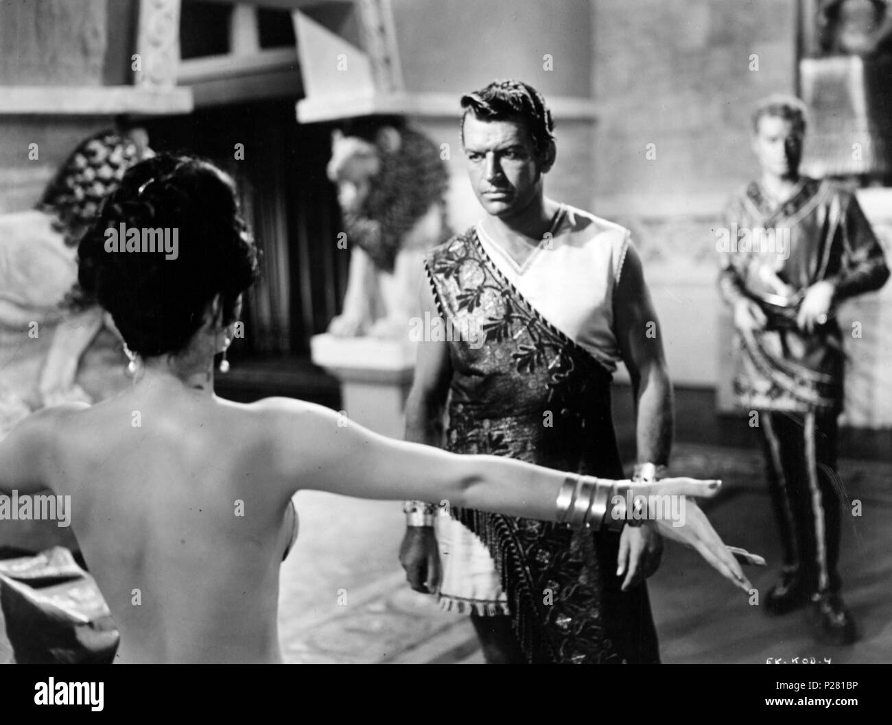 Original Film Titel: ESTHER UND DER KÖNIG. Englischer Titel: ESTHER UND DER KÖNIG. Regisseur: Raoul Walsh; Mario Bava. Jahr: 1960. Stars: RICHARD EGAN. Quelle: 20th Century Fox/Album Stockfoto