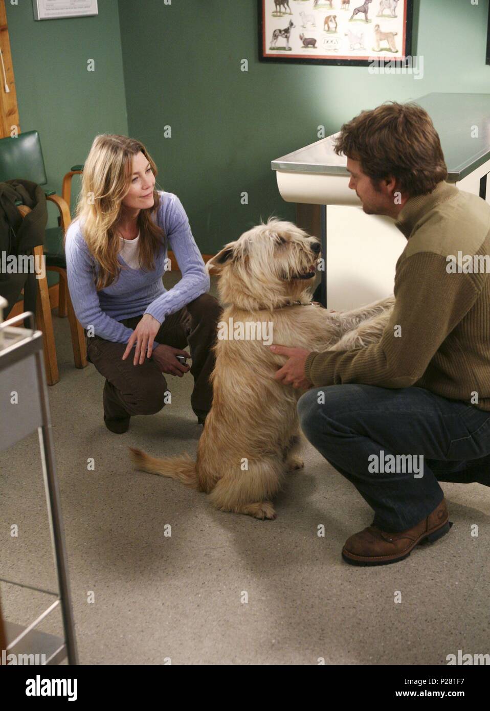 Original Film Titel: Grey's Anatomy. Englischer Titel: Grey's Anatomy. Jahr: 2005. Stars: Chris O'Donnell; Ellen Pompeo. Credit: TOUCHSTONE TELEVISION/Album Stockfoto