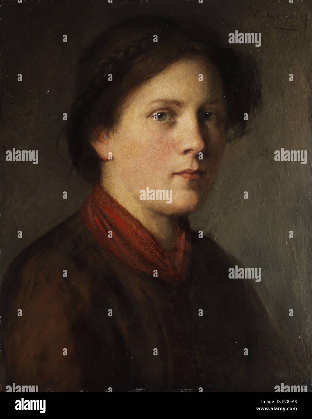 . Deutsch: Junges Tiroler Dirndl. Bis 1921. Franz Defregger (1835 - 1921) Beschreibung österreichische Maler und Hochschullehrer Geburtsdatum / Tod 30 April 1835 der 2. Januar 1921 Ort der Geburt / Todes Ederhof bei Stronach, Osttirol München Standort München Authority control: Q 78711 VIAF: 77107318 ISNI: 0000 0001 0990 4231 ULAN: 500032976 83199652 LCCN: n GND: 118524283 WorldCat 126 Franz von Defregger Junges Tiroler Dirndl Stockfoto