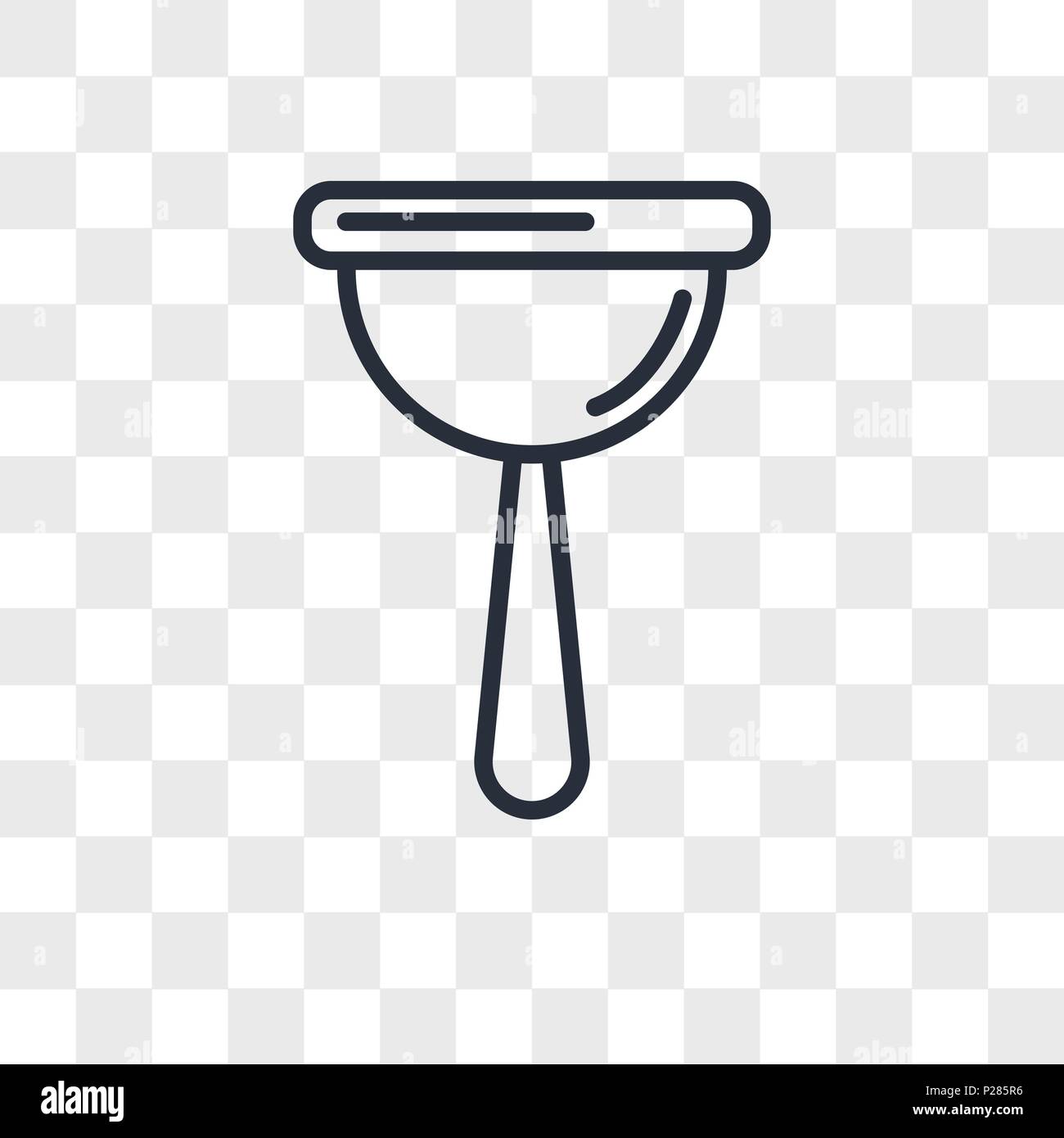 Massagen Werkzeugvektor Symbol auf transparentem Hintergrund isoliert, Massagen tool logo Konzept Stock Vektor