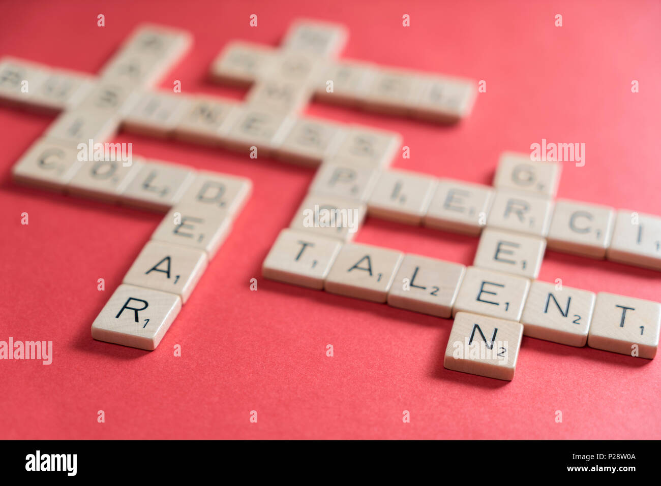 Scrabble buchstaben alphabet Fotos und Bildmaterial in hoher