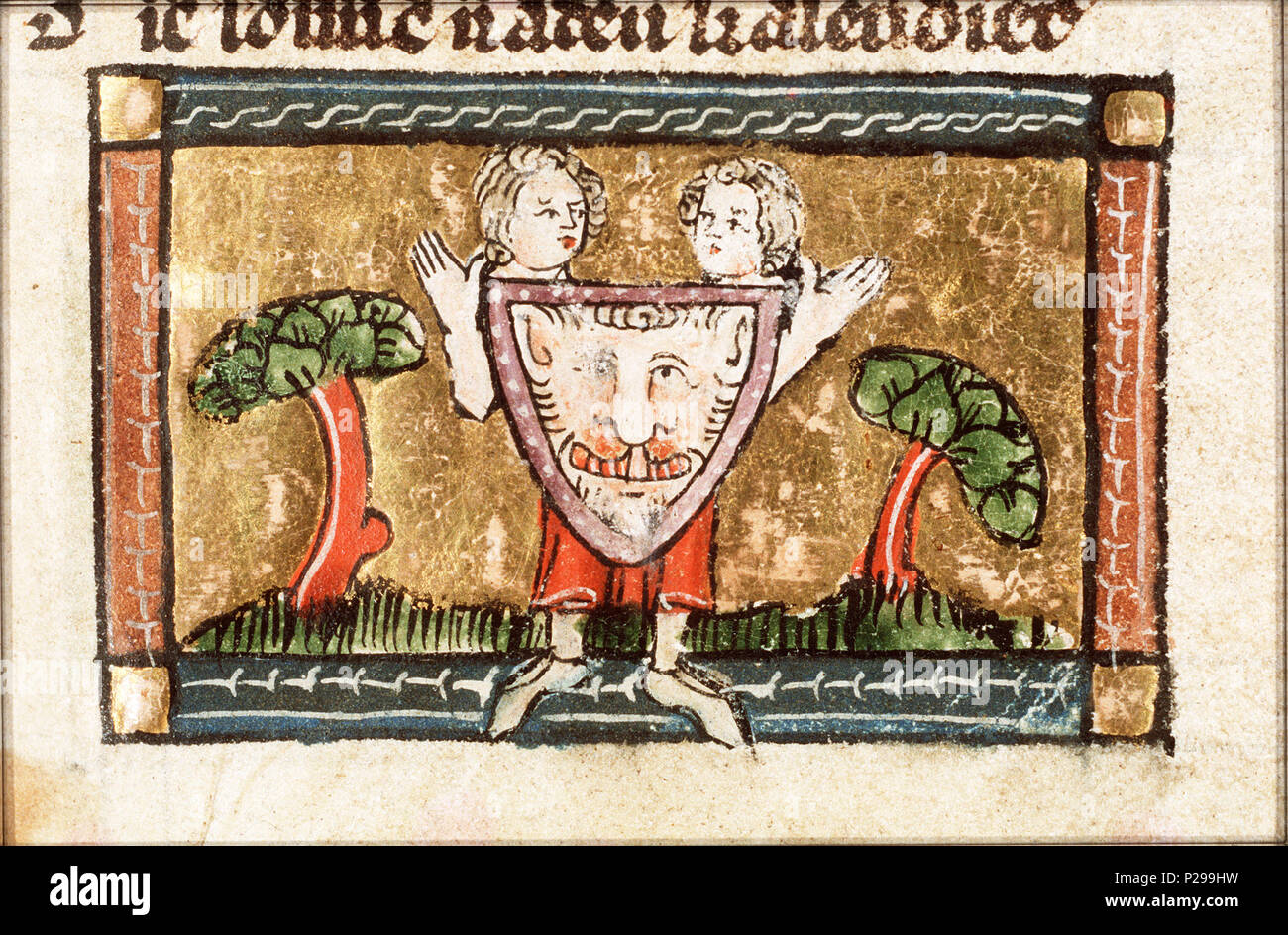 . May-Gemini - Miniatur aus Folio 018 r von De natuurkunde van het van Lienhout Gheraert geheelal durch. Dieser Text ist in "Der Naturen bloeme-KB KA 16. May-Gemini - Miniatur aus Folio 018 r von De natuurkunde van het van Lienhout Gheraert geheelal durch. Dieser Text ist in "Der Naturen bloeme enthalten (KB KA16) Themen in dieser Miniatur Gemini dargestellt (Tierkreiszeichen) (23 23) Diese Miniatur ist Teil der rechten Seite Folio 018 r. zwischen ca. 1340 und ca. 1350. Thomas von Cantimpré (1201 - 1270) Alternative Namen Thomas von Cantimpre Beschreibung hagiographer, Schriftsteller Stockfoto
