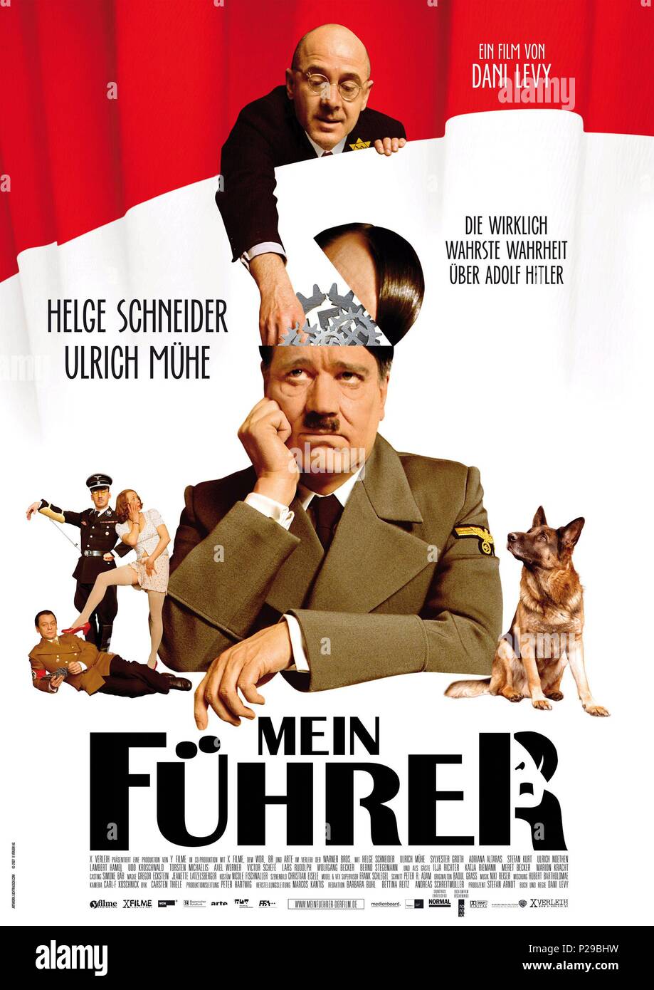 Original Film Titel: MEIN FÜHRER - DIE WIRKLICH WAHRSTE WAHRHEIT ÜBER ADOLF HITLER. Englischer Titel: MEIN FÜHRER - DIE WIRKLICH WAHRSTE WAHRHEIT ÜBER ADOLF HITLER. Film Regie: Dani Levy. Jahr: 2007. Quelle: Bayerischer Rundfunk/Album Stockfoto