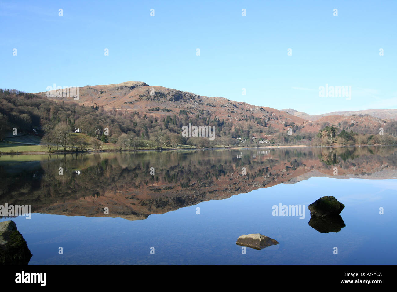 Grasmere, den Lake District, Cumbria, North West England. Stockfoto