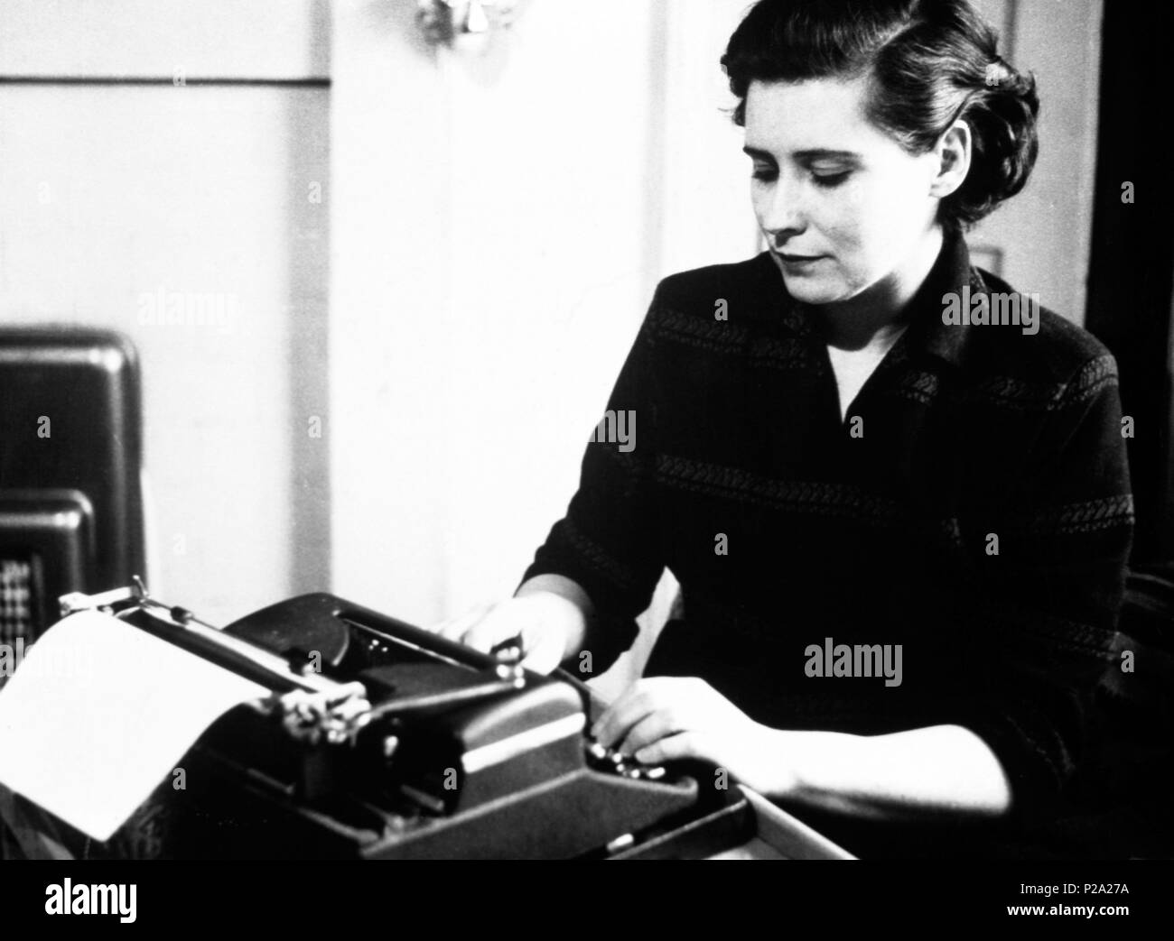 Doris Lessing Escritora Británica. Stockfoto