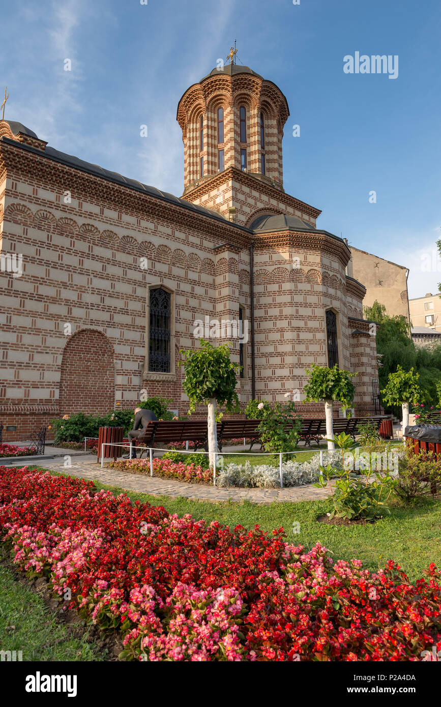 Curtea Veche die älteste Kirche in Bukarest, Rumänien Stockfoto