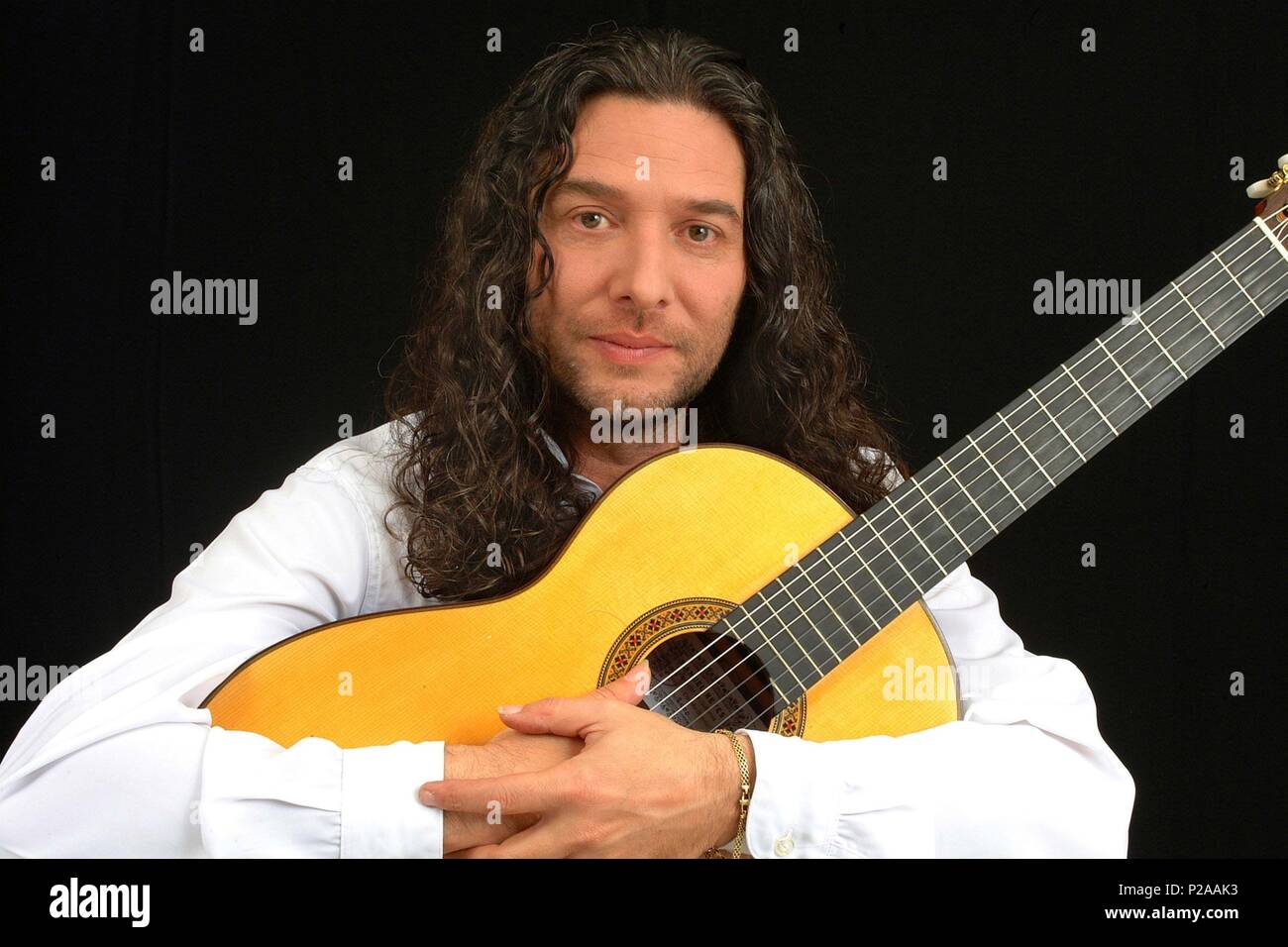 Die spanischen Gitarristen Tomatito (José Fernández Torres). Stockfoto