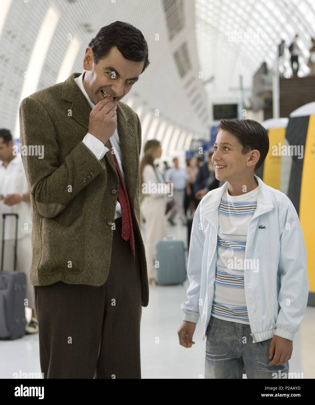 Original Film Titel: MR BEAN MACHT FERIEN. Englischer Titel: MR BEAN MACHT FERIEN. Regisseur: STEVE BENDELACK. Jahr: 2007. Stars: Rowan Atkinson; MAX BALDRY. Credit: STUDIO CANAL/Universal/WORKING TITLE FILMS/KEYTE, Giles/Album Stockfoto