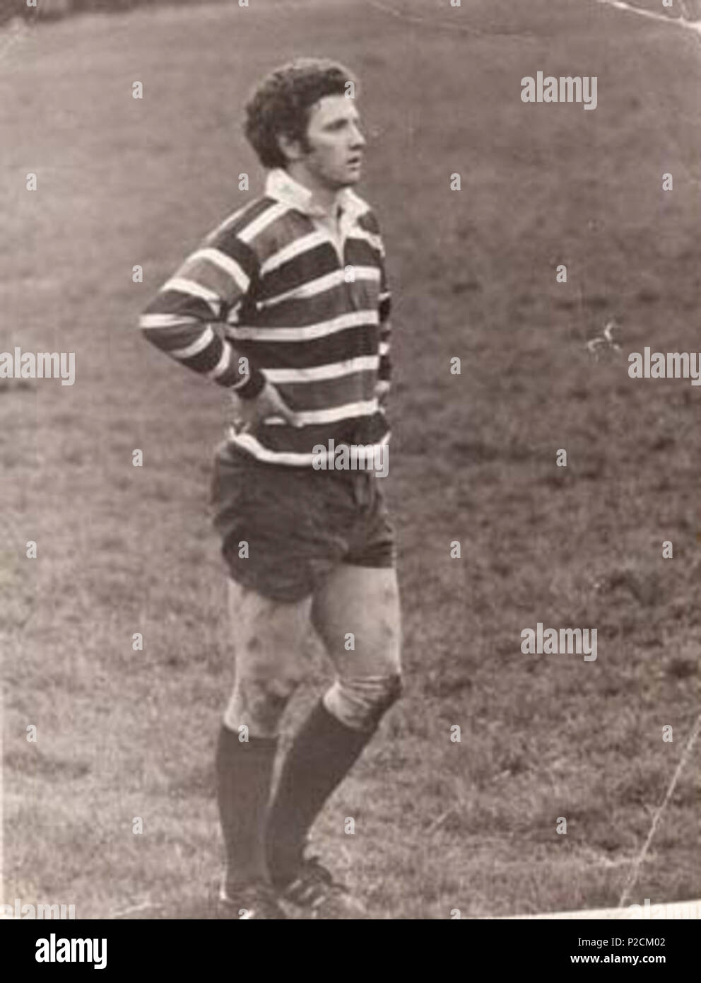 . Englisch: Bild von Brian Juiff spielen rechten Flügel für Glamorgan v Australien. ! 976. Bethan Juliff 8 Brian Juliff Stockfoto