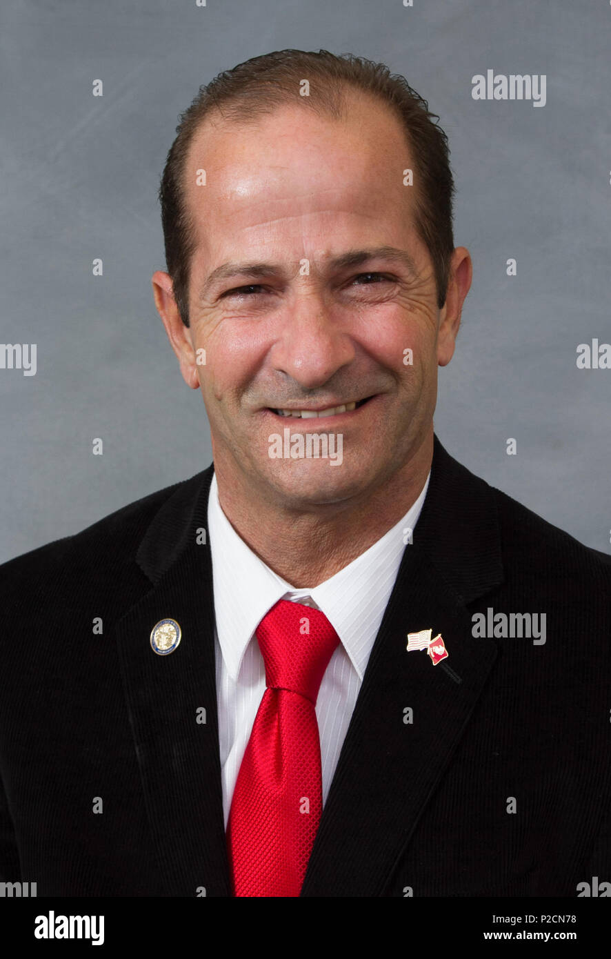 . Englisch: North Carolina State Vertreter Michael Speciale. Datum unbekannt. Nord-carolina Generalversammlung 34 Michael Speciale Stockfoto