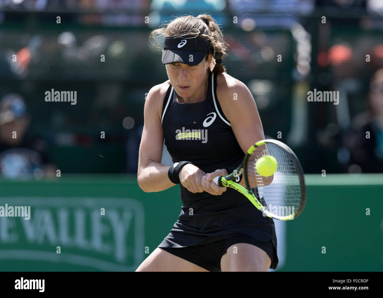 Johanna Konta Tennisspieler - Natur Tal Offene WTA Tour Stockfoto