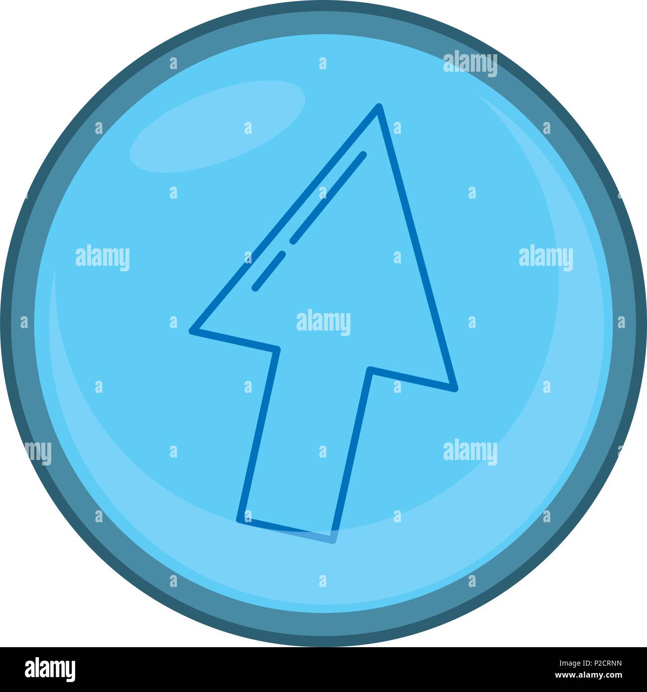 Mauszeiger Schnittstelle Symbol, Emblem Stock Vektor