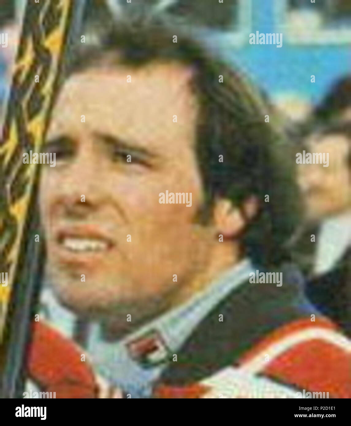 . Die US-alpinen Skifahrer Steve Mahre. 1984. Castagna; die ursprüngliche Arbeit wurde vom Benutzer hochgeladen: Materialscientist 60 Steve Mahre Stockfoto