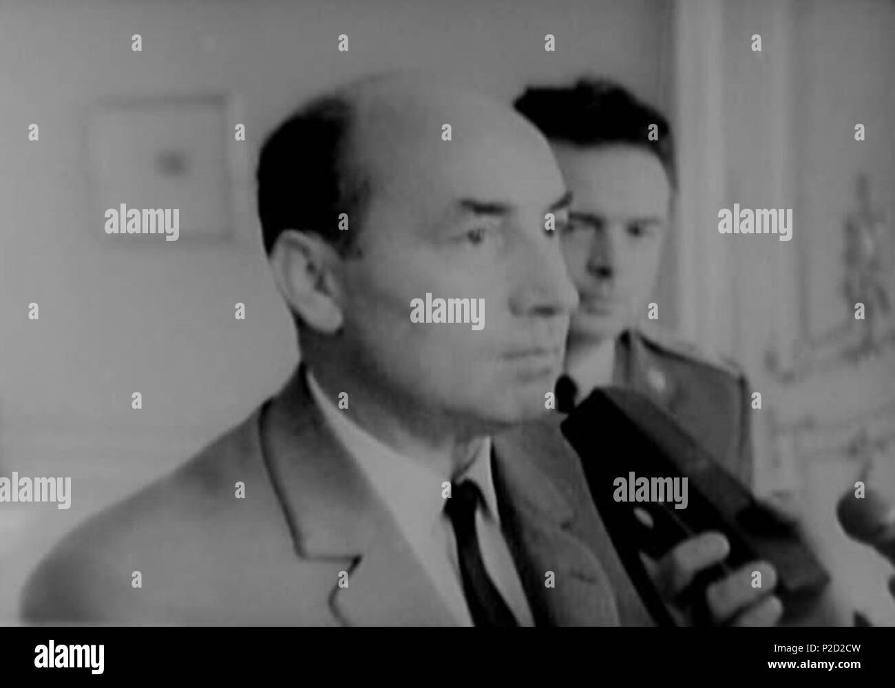 . ? Eština: Ing. Alt? Ich?? eskoslovenský premiér erník-v letech 1968 - 1970. Jeden z p edstavitel elných??? ? Eskoslovenského obrodného procesu Ukon? eného Sov? tskou srpnu okupací v 1968. September 1968. National Archives (archive.org) 1 (Zari68) Oldrich Cernik Stockfoto