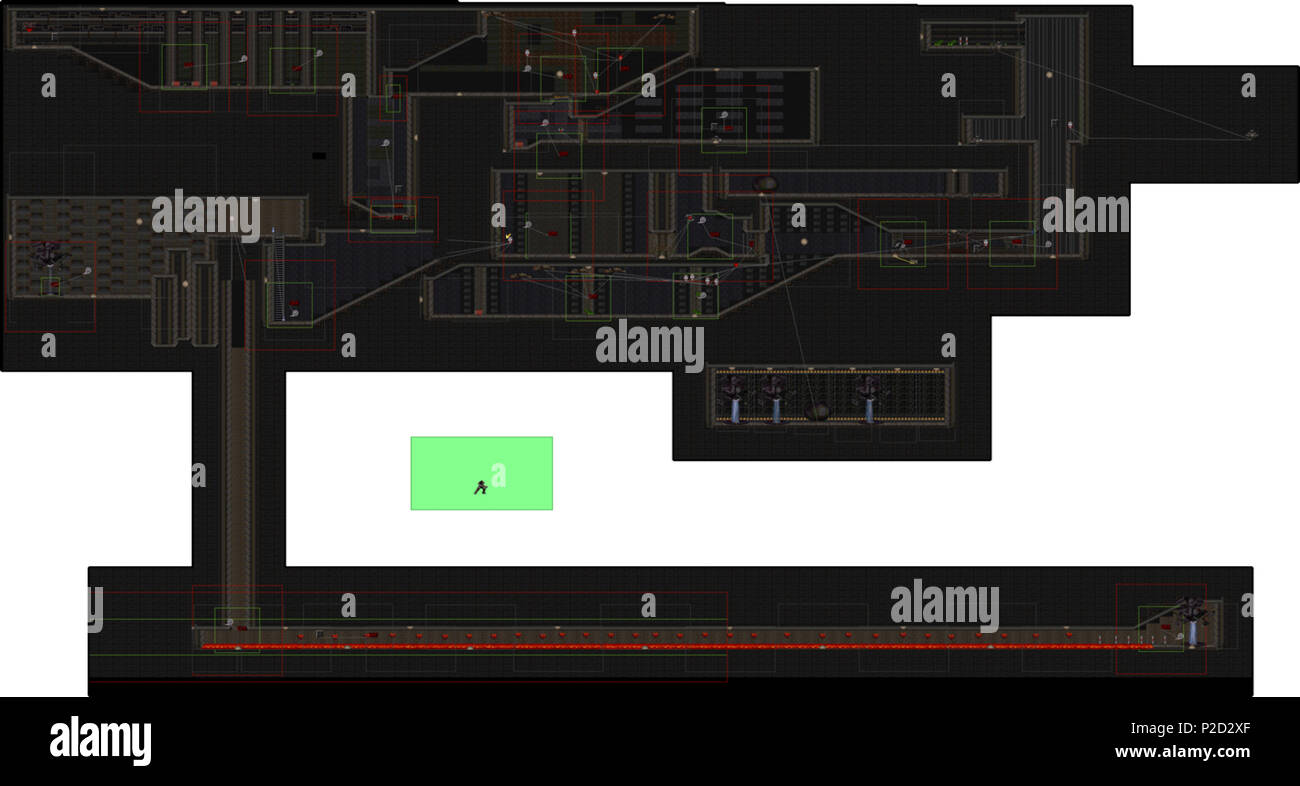 2 Missbrauch - Level 00 - Beitritt bearbeitet Ebene Stockfoto