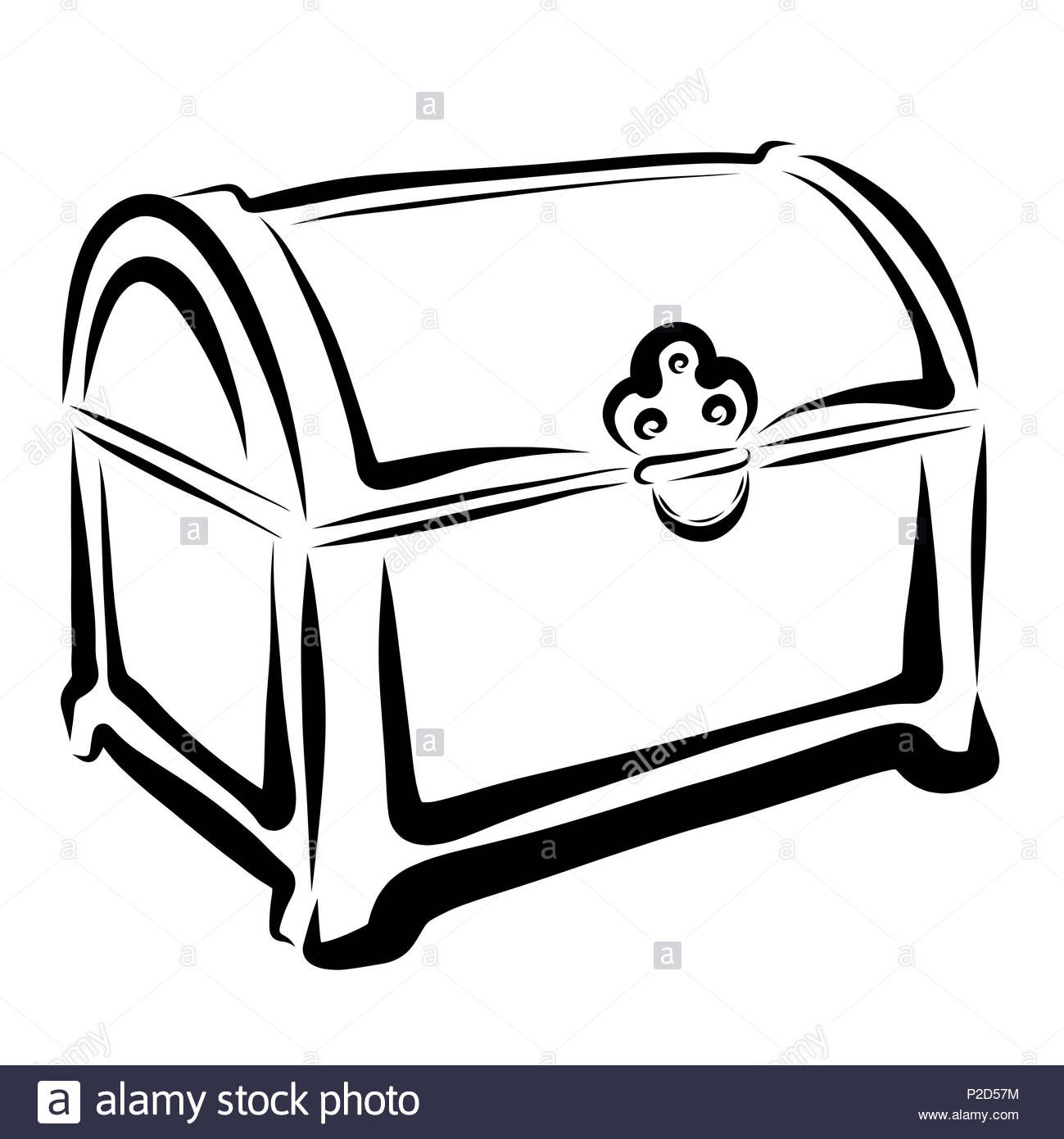 Schatzkiste Ausmalbild Malvorlagen