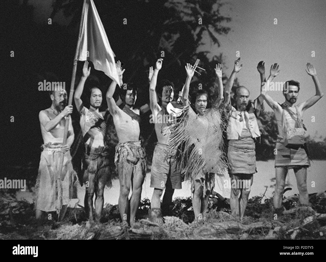 . Daiwa Productions-Towa/Pathe-Contemporary, Josef von Sternberg 4 Anatahan (Film) 1953. Josef von Sternberg, Direktor. Center - Tadashi Suganuma (Mann) Stockfoto