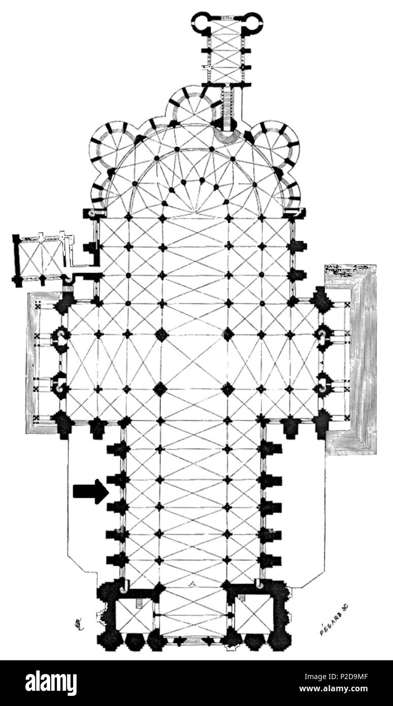 12 Chartres Layout bearbeiten Stockfoto
