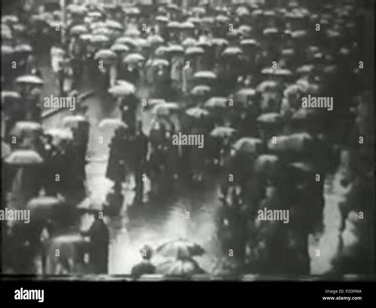. Noch aus dem Niederländischen film Regen (1929). 1929. Joris Ivens 45 Regen 1929 noch Stockfoto