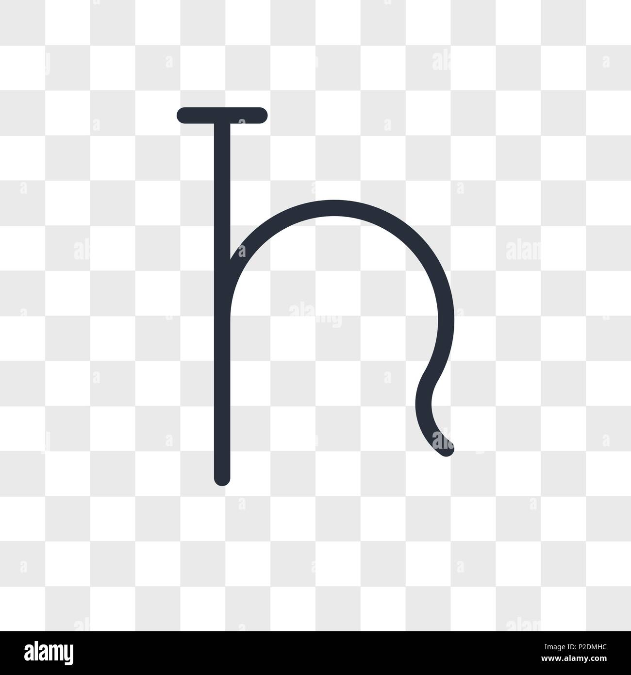 Uranus vektor Icon auf transparentem Hintergrund isoliert, Uranus logo Konzept Stock Vektor