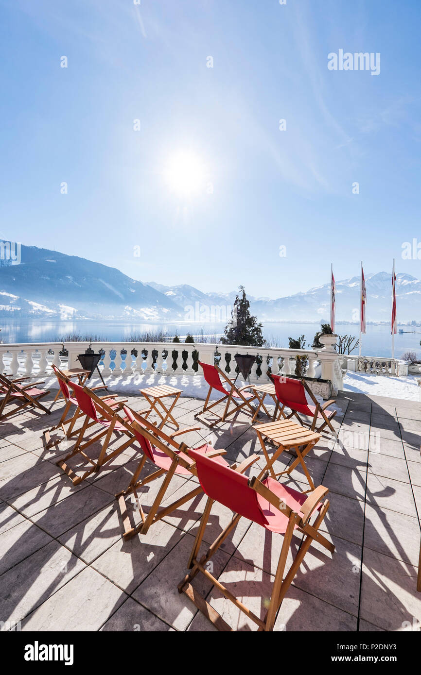 Grand Hotel Zell am See, Salzburger Land, Österreich, Europa Stockfoto