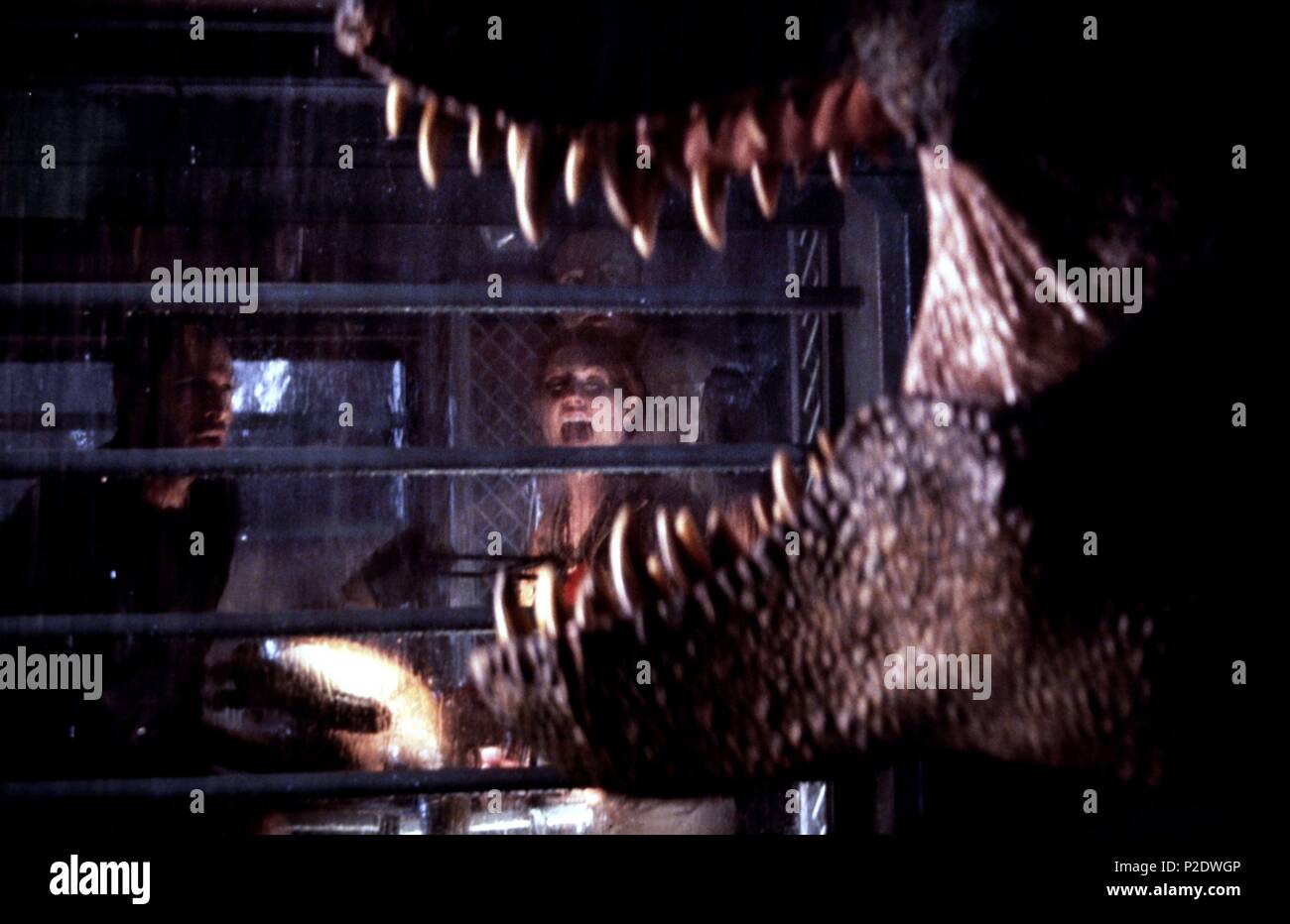 Original Film Titel: Die Vergessene Welt: Jurassic Park. Englischer Titel: The Lost World: Jurassic Park. Regisseur: Steven Spielberg. Jahr: 1997. Stars: Julianne Moore; Vince Vaughn. Quelle: UNIVERSAL PICTURES/JAMES, David/Album Stockfoto