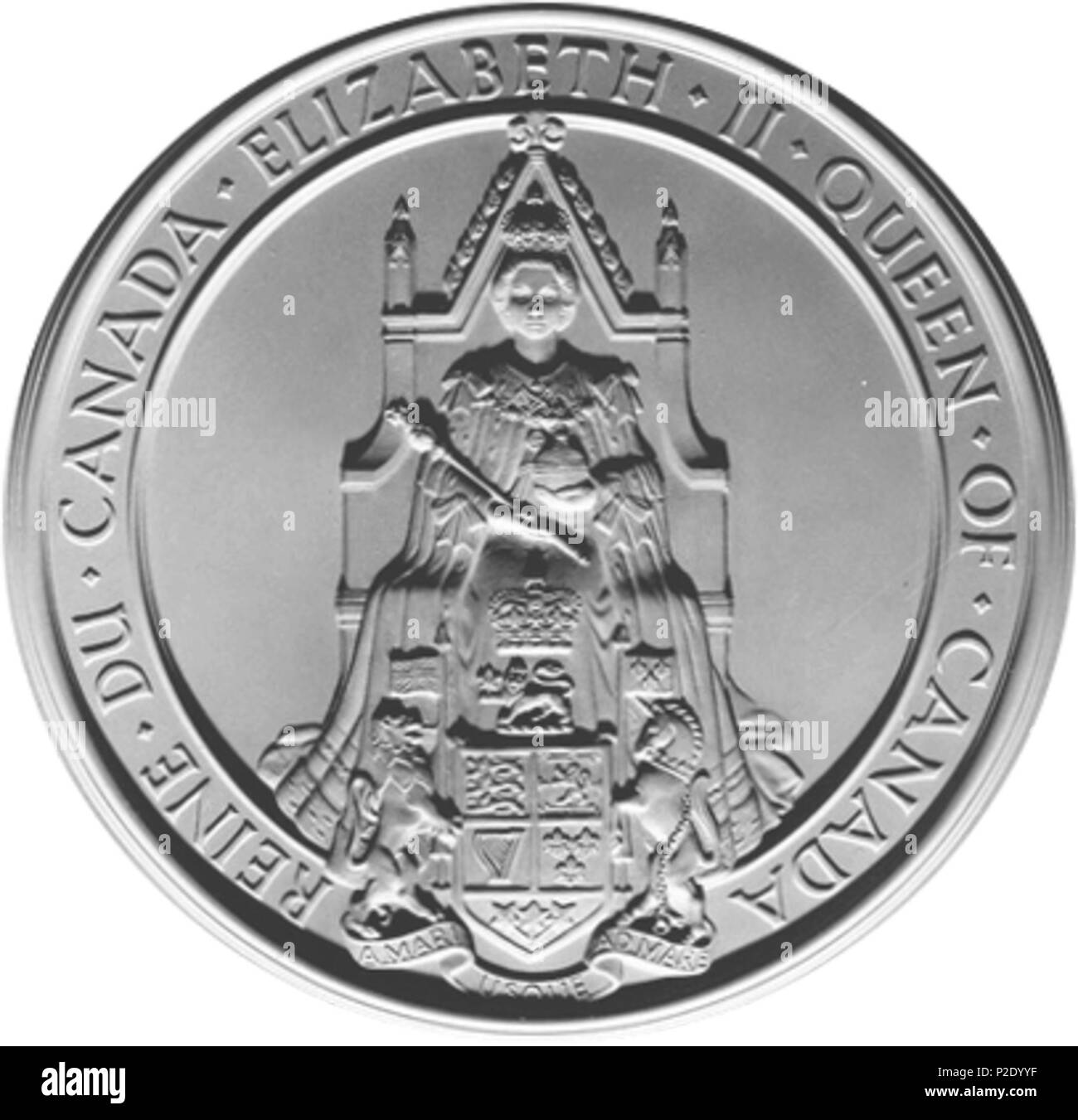 23 Große Siegel von Kanada Stockfoto