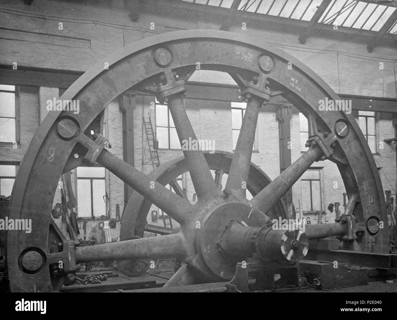 . Englisch: Foto von Hick Hargreaves & Co. Ltd. Soho arbeitet. 1900. Unbekannt 24 Hick Hargreaves &Amp; Co. Ltd., 8. Stockfoto